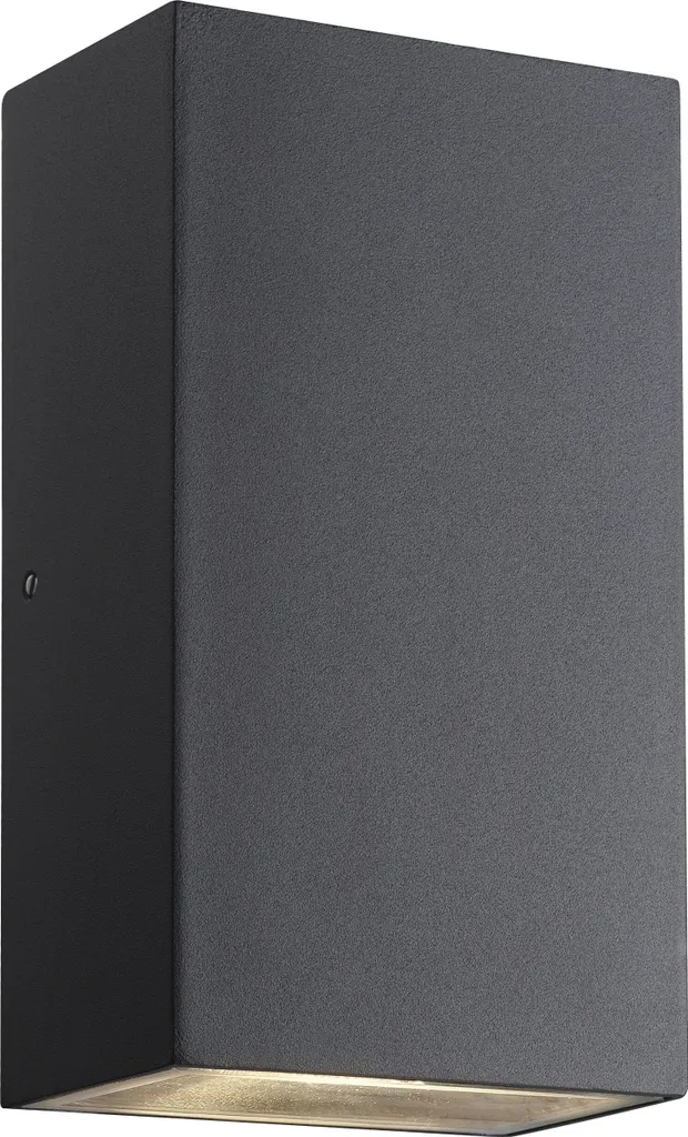 Applique Esterna Nordlux Rold 84151003 LED 10W IP44 Nero Opaco