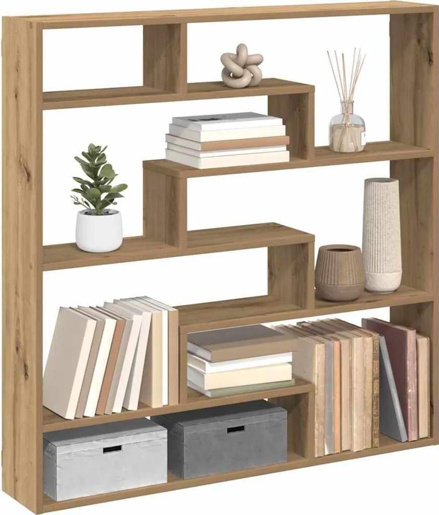 Libreria a Cubo Cloris 7 Vani Quercia | Scaffale Multiuso 2025