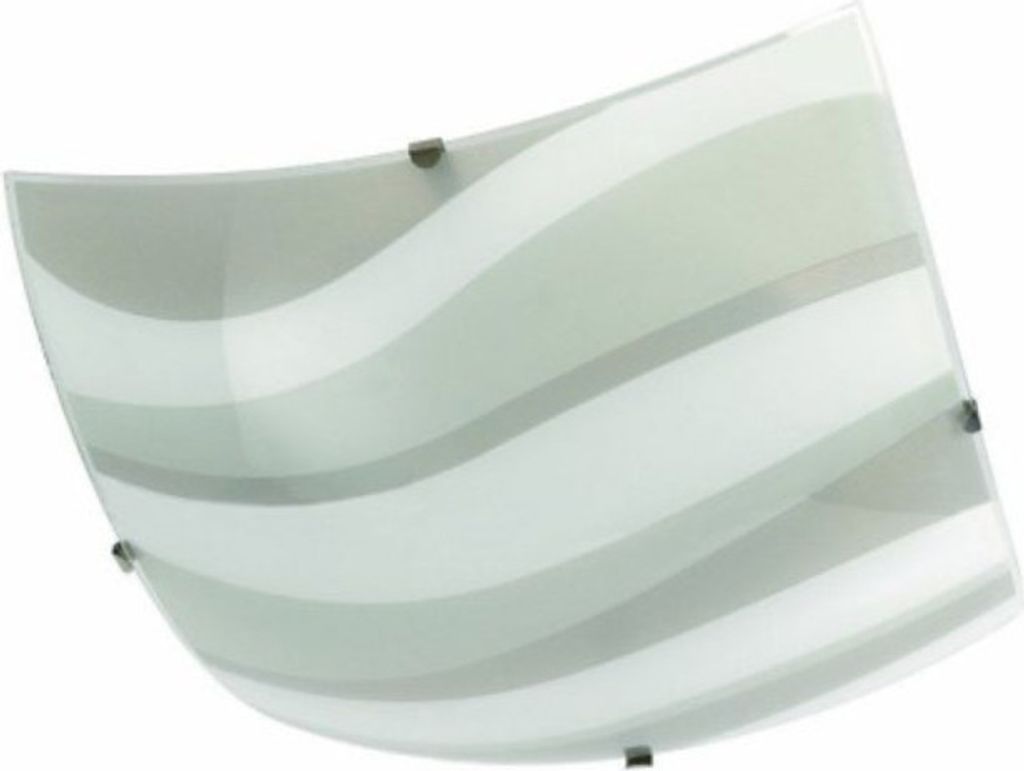 Philips Massive Deckenleuchte Kaitlin Wellenoptik E27 max. 60W Hellgrau