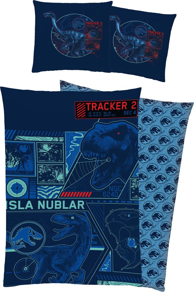 Jurassic World Tracker Bettwäsche Biber / Flanell Produktbild 