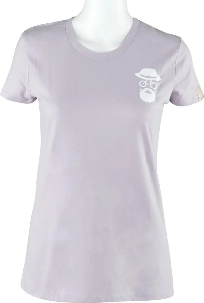 T-shirt EXCELSIOR Femme Dusty Purple Taille M en Coton Doux Violet