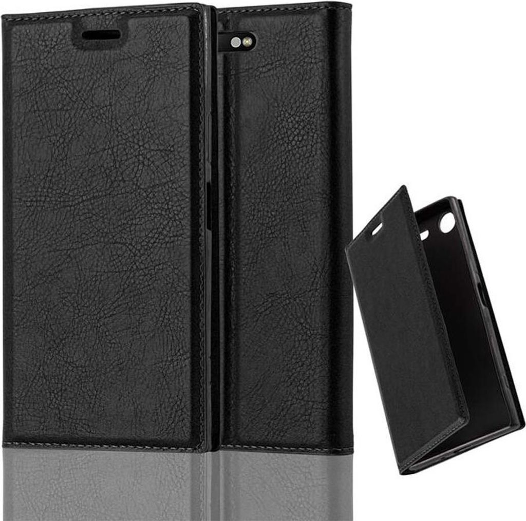 Cadorabo Hülle für Sony Xperia XZ1 Schutz Hülle in Schwarz Produktbild 
