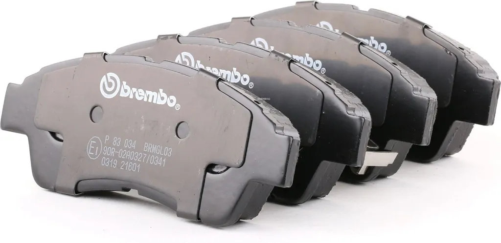 Plaquettes de frein Brembo P83034 silencieuses pour Toyota Corolla