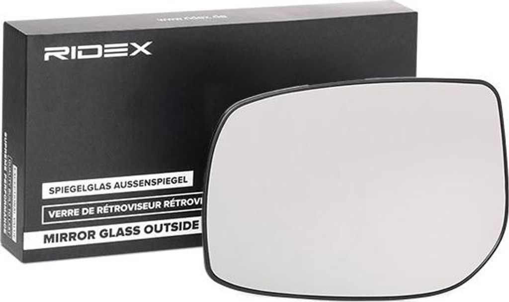 RIDEX Spiegelglas Außenspiegel Links für TOYOTA AURIS (NRE15, ZZE15, ADE15, ZRE15, NDE15) Beheizt Konvex 1914M0265
