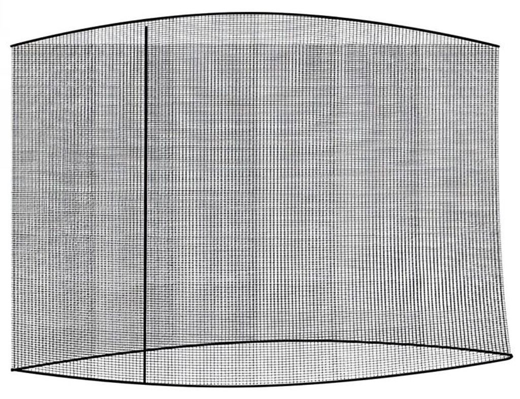 Sonnenschirm-Moskitonetz 3,5 m - schwarz Produktbild 