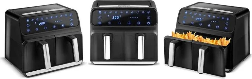 Recensione Berdsen BD-653: Friggitrice Aria Calda 1700W Doppia Area - 8