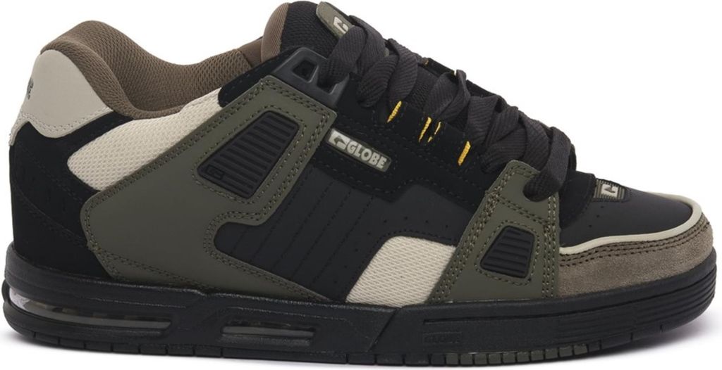 Globe Skateschuh Sabre, Größe Schuhe:42.5, Farben:black / army
