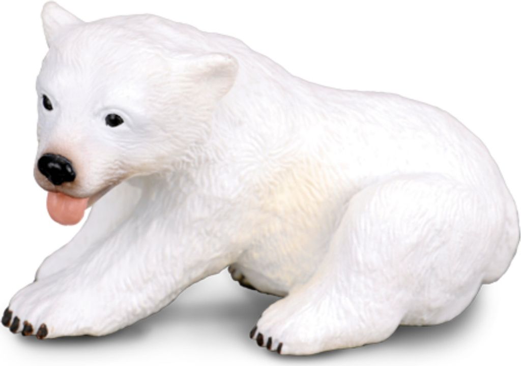 Collecta - Polarknochen Welpe - Sitzend -S- 88216 (90188216) COLECTA
