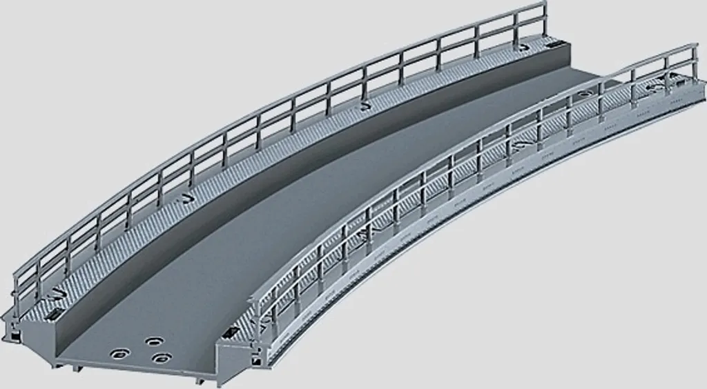 Élément de Rampe Märklin 74623 : Fini les Déraillements en Courbe R2