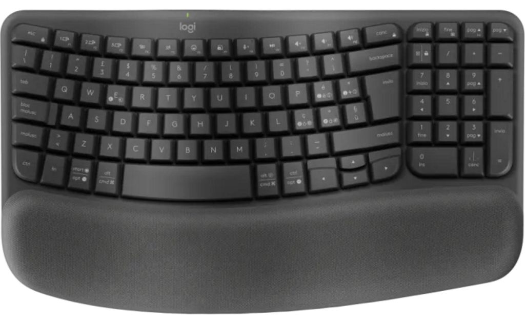 Logitech Wave Keys - Clavier - sans fil - 2.4 GHz, Image du produit 
