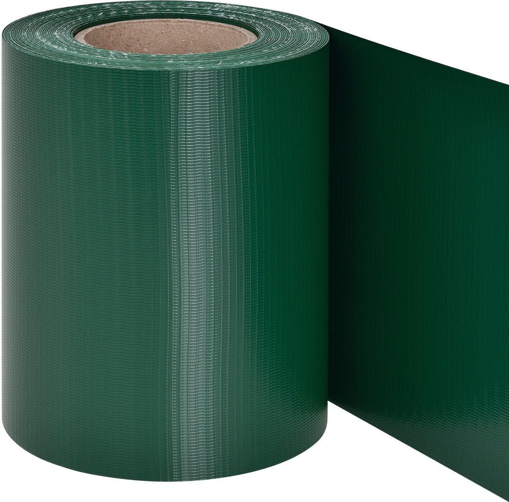 Juskys PVC Sichtschutzstreifen Doppelstabmatten Zaun - 35m Produktbild 
