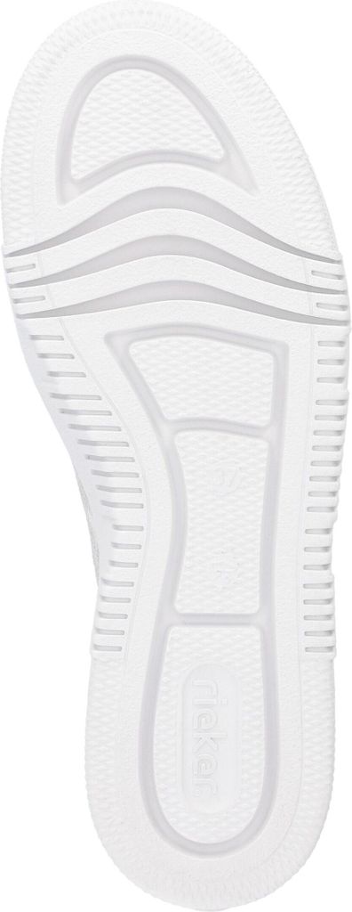 Rieker Damen Sneaker Plateau crackled Metallic Produktbild 
