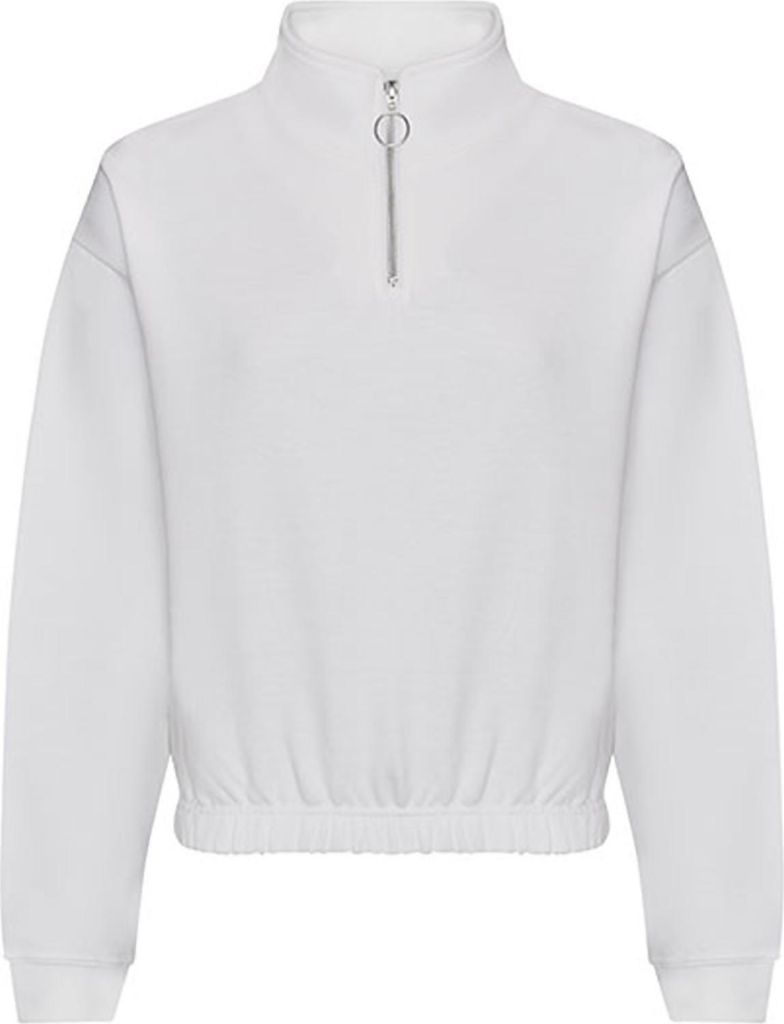 Just Hoods JH037 | WomenŽs Cropped 1/4 Zip Damen Sweatshirt Produktbild 