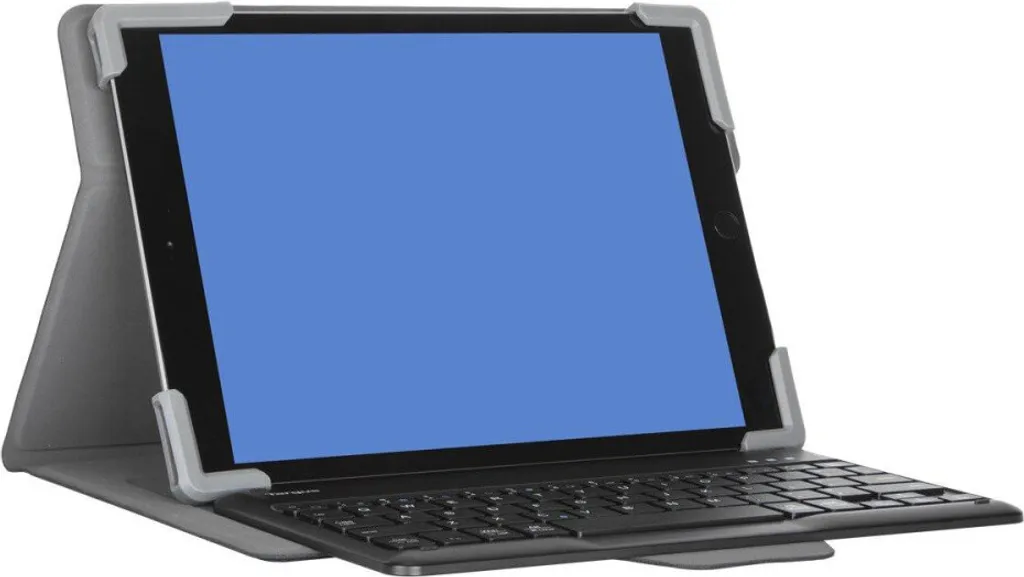 Targus Pro-Tek Universal - Tastiera e custodia folio - senza fili - Bluetooth 5.0 - Tastiera nera, custodia nera - B2B