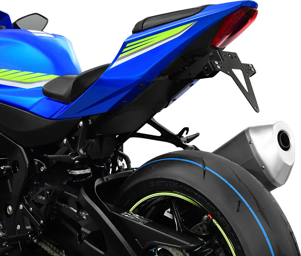 Porta targa ZIEGER Classic compatibile con Suzuki GSX-R 1000 BJ 2017-18