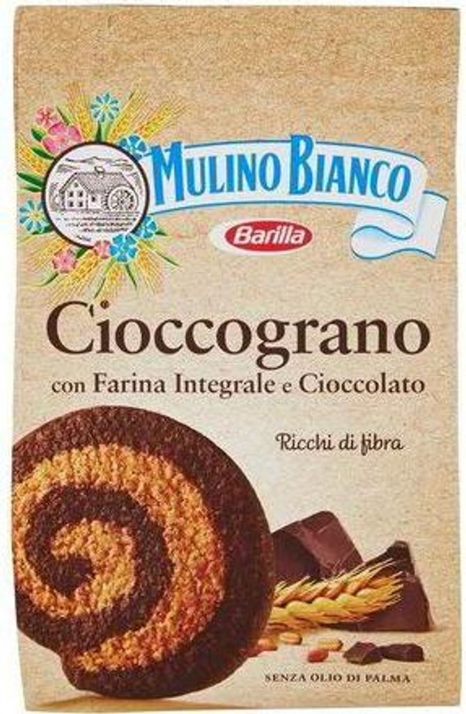 Mulino Bianco Cioccograno Con Farina Integrale 330 Grammi 6 pezzi