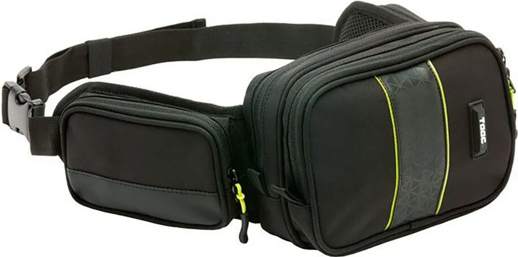Sacoche de Taille TAAC 3L Noire Imperméable avec Housse de Protection