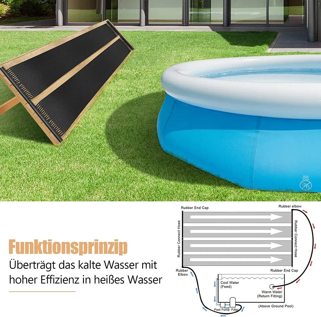 LARS360 Solar Poolheizung, Sonnenkollektoren, Solar Produktbild-Vorschau 5