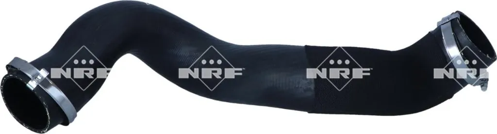 Tuyau d'air de suralimentation NRF en élastomère noir VOLVO S60 II
