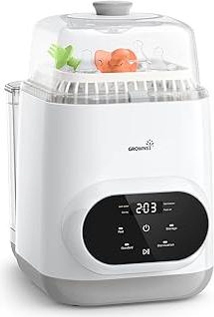 Grownsy Baby Bottle Washer Pro | All-in-One-Flaschenreiniger, Sterilisator und Trockner | Babyflaschenreiniger für Flaschen, Pumpenteile und Babya...