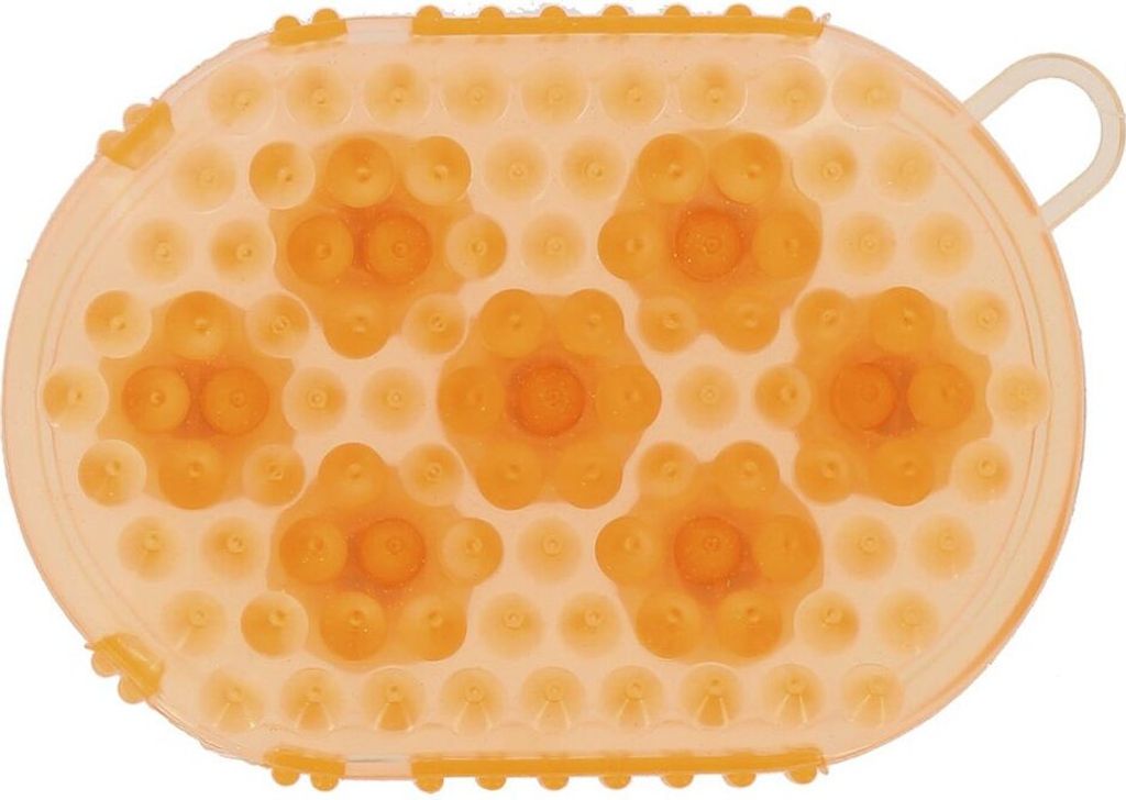 Hippo-tonic Massage-currykamm-handschuh Golden Golden One Size
