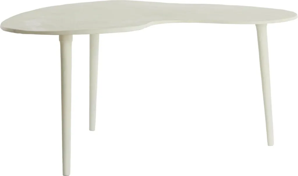 Table de salon VIEJO Light & Living design industriel bois et métal noir