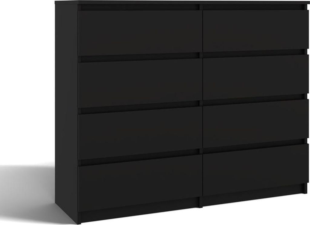 Topeshop M8 120 CZERŃ Kommode Produktbild 