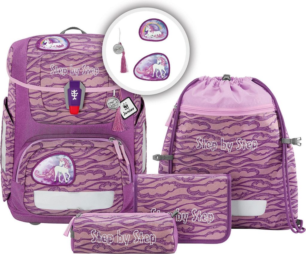 Step by Step CIRCLE sada aktovek Lovely Unicorn Nuala 5 ks. Obrázek produktu 