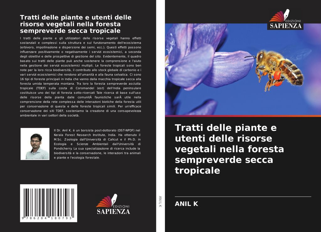 Tratti delle piante e utenti delle risorse vegetali nella foresta sempreverde secca tropicale