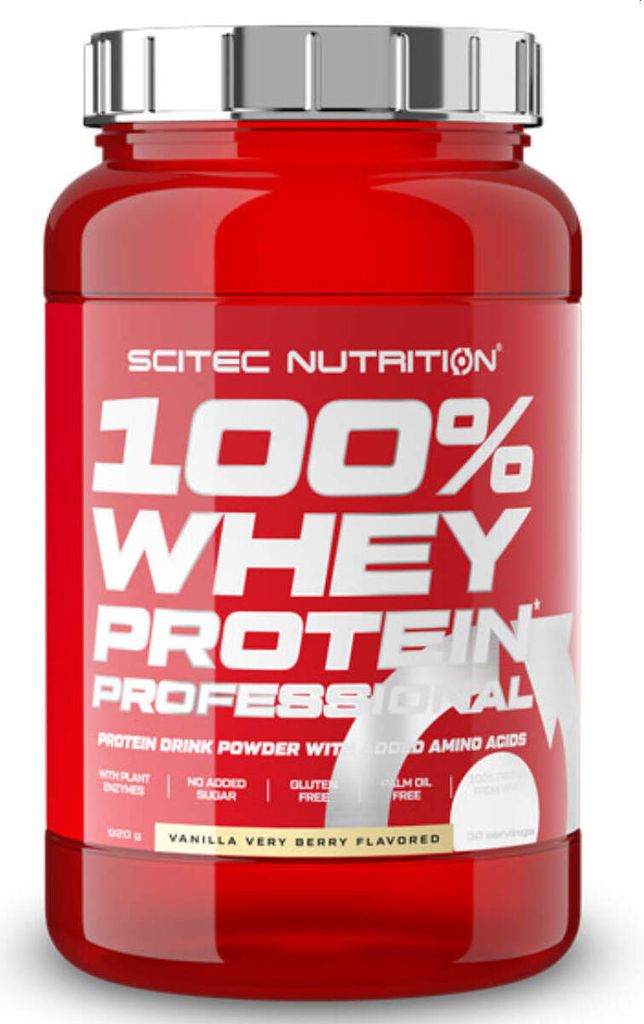 Scitec Nutrition Whey Protein Professional 920g Dose Vanille-Waldfrucht