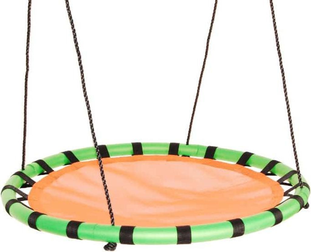 Nestschaukel Vario 100 cm – orange | Outdoor Rundschaukel Vario – orange, 100 cm | Stabile Nestschaukel Vario