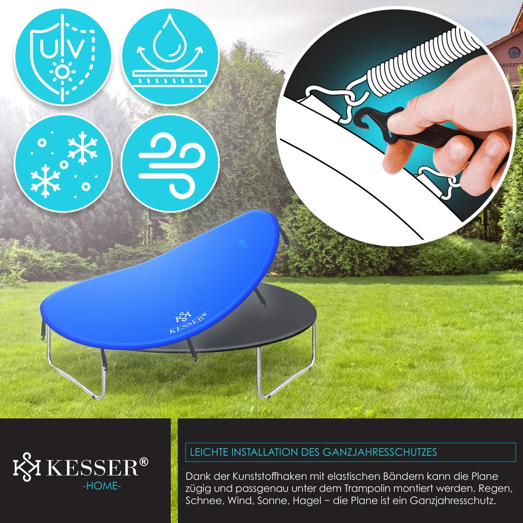 KESSER® Trampolin Abdeckung Ø 244/305/366/427 cm | Produktbild 5