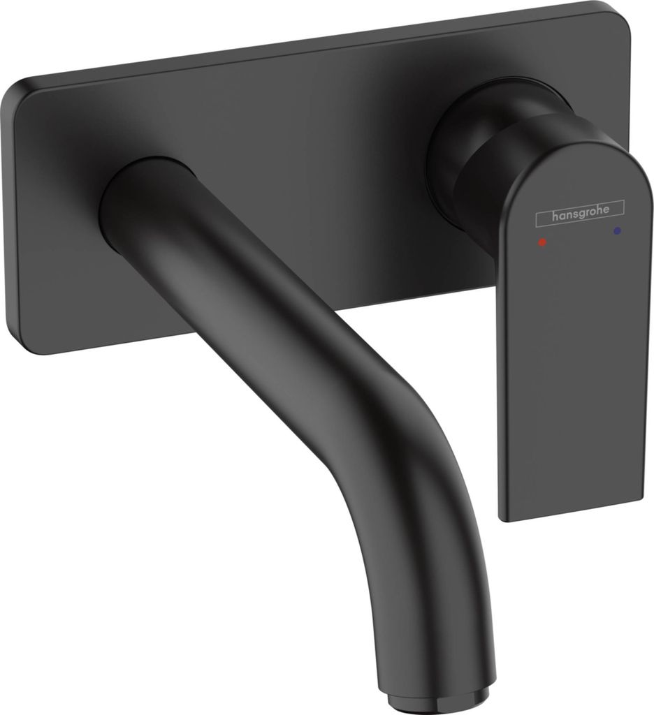Nástenná umývadlová batéria HANSGROHE Vernis Shape, čierna, Obrázok produktu 