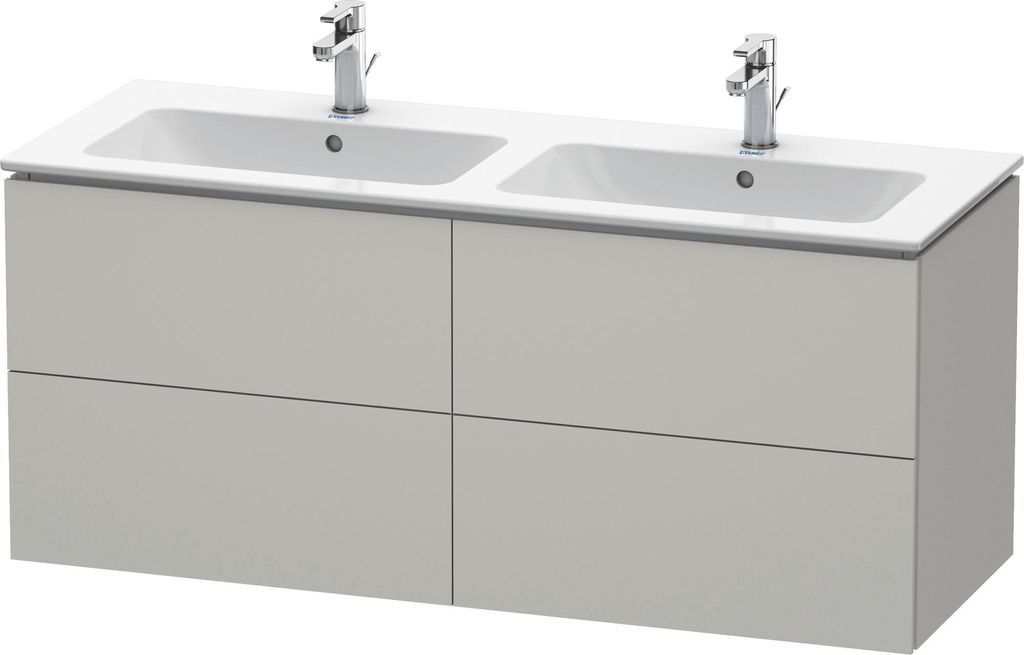 Duravit Duravit Waschtischunterbau L-CUBE 1290x481x550mm beton
