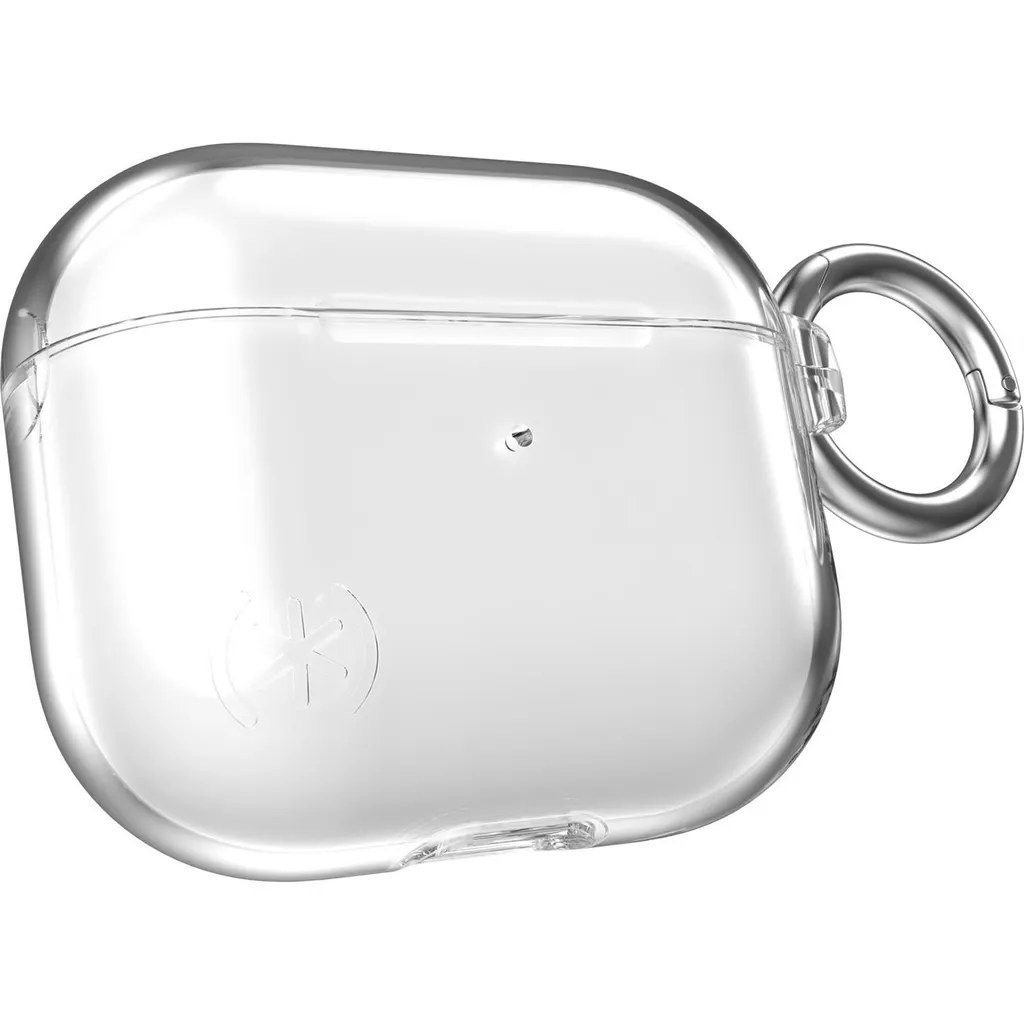 Custodia AirPods 3 Speck Presidio Clear - Trasparente e Chic con Microban