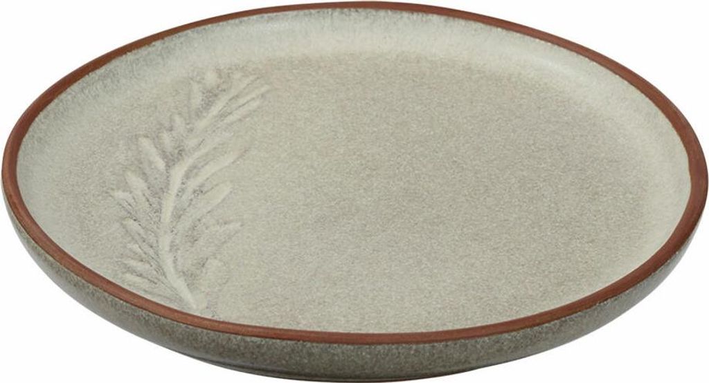 Jamie Oliver Rustic Italian Antipasti-Teller, Teller für Antipasti, Snackteller, Serviergeschirr, Steingut, Milchweiß, Ø 15 cm, 556923