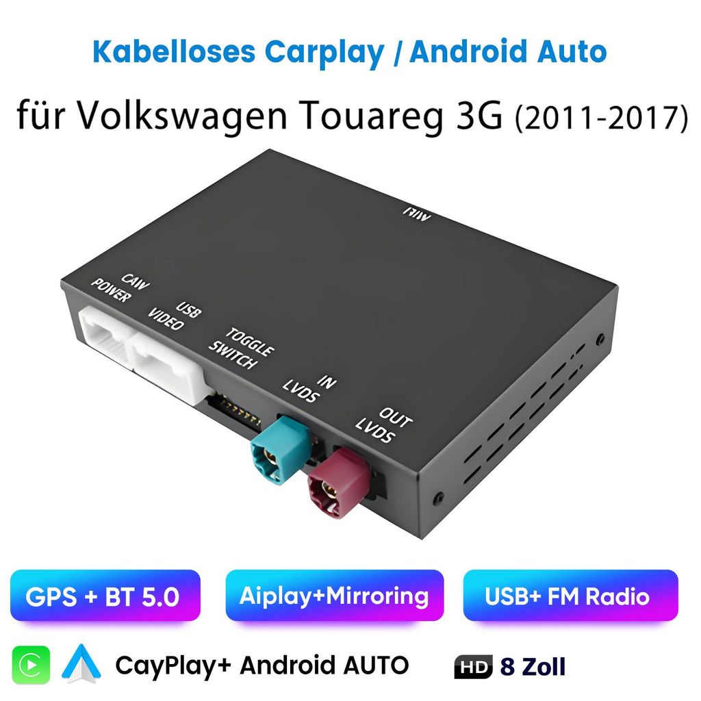 Hexinex Kabelloses Android Auto Mirror Link System für Produktbild 