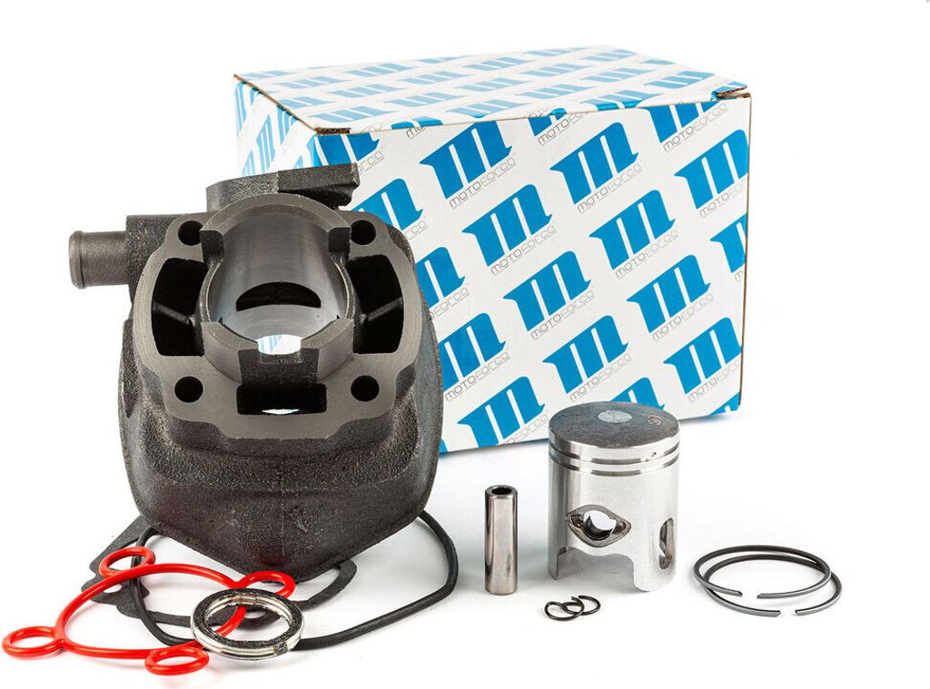 motoforce guss-eisen 50cc zylinderkit für minarelli horizontale flüssigkeitskühlungsmotoren, zugelassen.