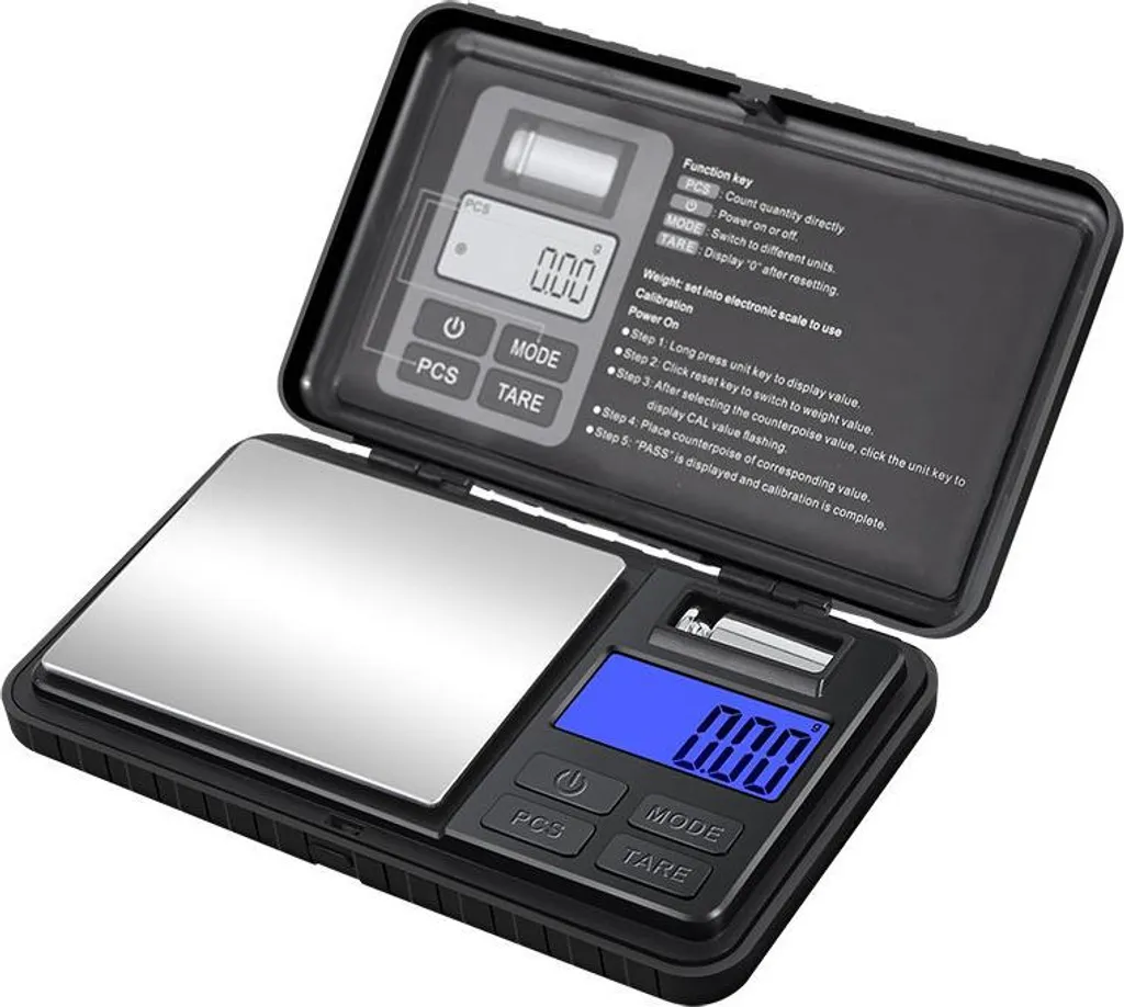 Bilancia Professionale INF 500g 0,01g - Batteria Inclusa - Top Qualità