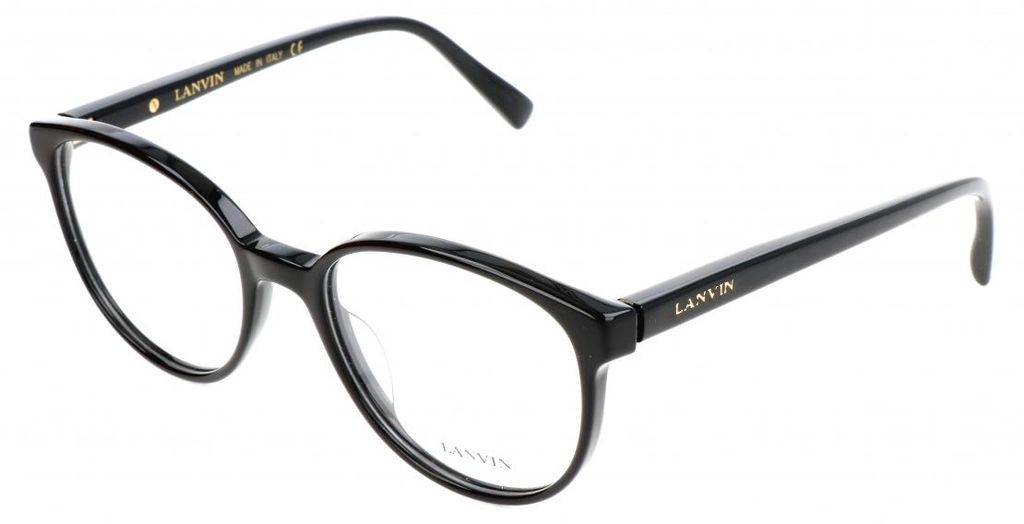 Lanvin VLN742 Shiny black 50/18/140 Damen Brillen