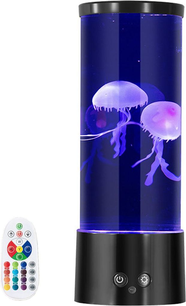 17-farbige LED-Quallenleuchten für Aquarien – 4 Modi, schafft entspannte Unterwasser-Atmosphäre