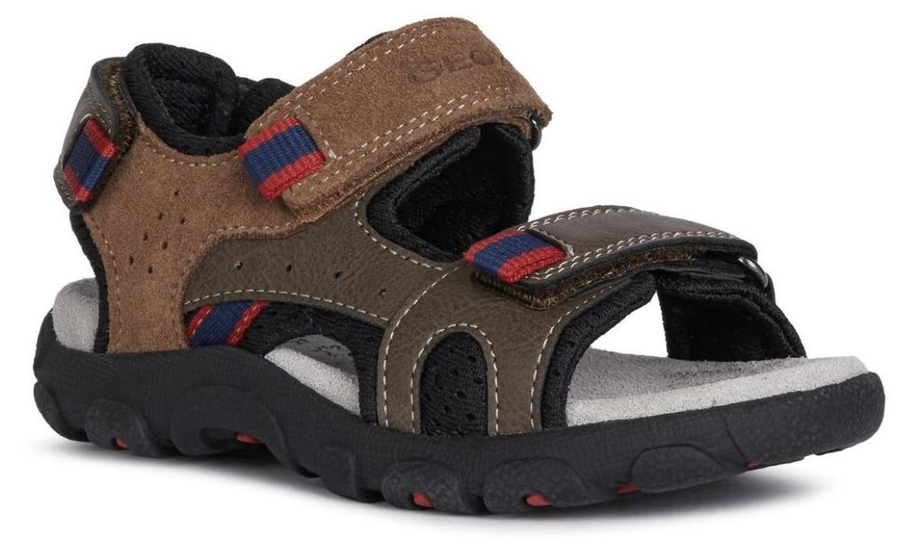 GEOX Jungen Trekking Sandale braun-EUR 28