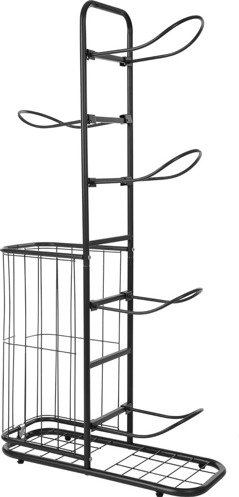 Basketballregal Garagenorganisator für Sportgeräte abnehmbare Standregalhalterung