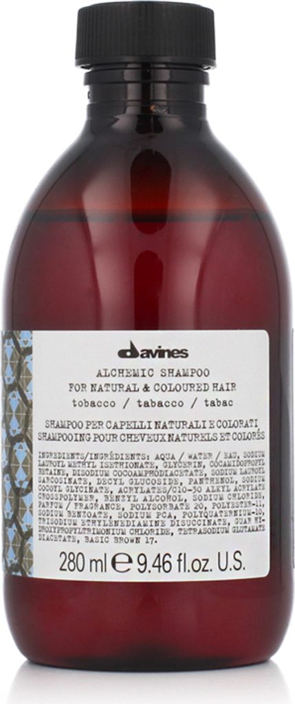 Davines Alchemic Shampoo For Natural & Coloured Hair Tobacco 280 ml