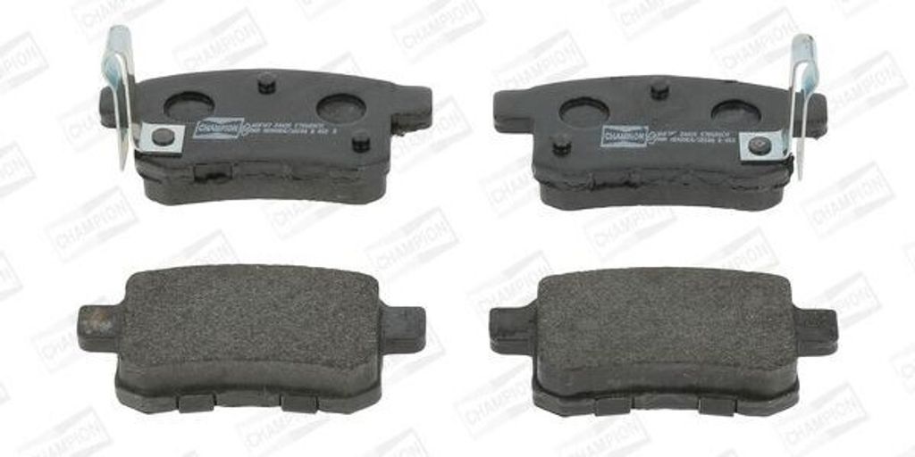 CHAMPION Bremsbeläge Satz Hinten Bremsklötze für HONDA ACCORD VIII (CU) 572626CH