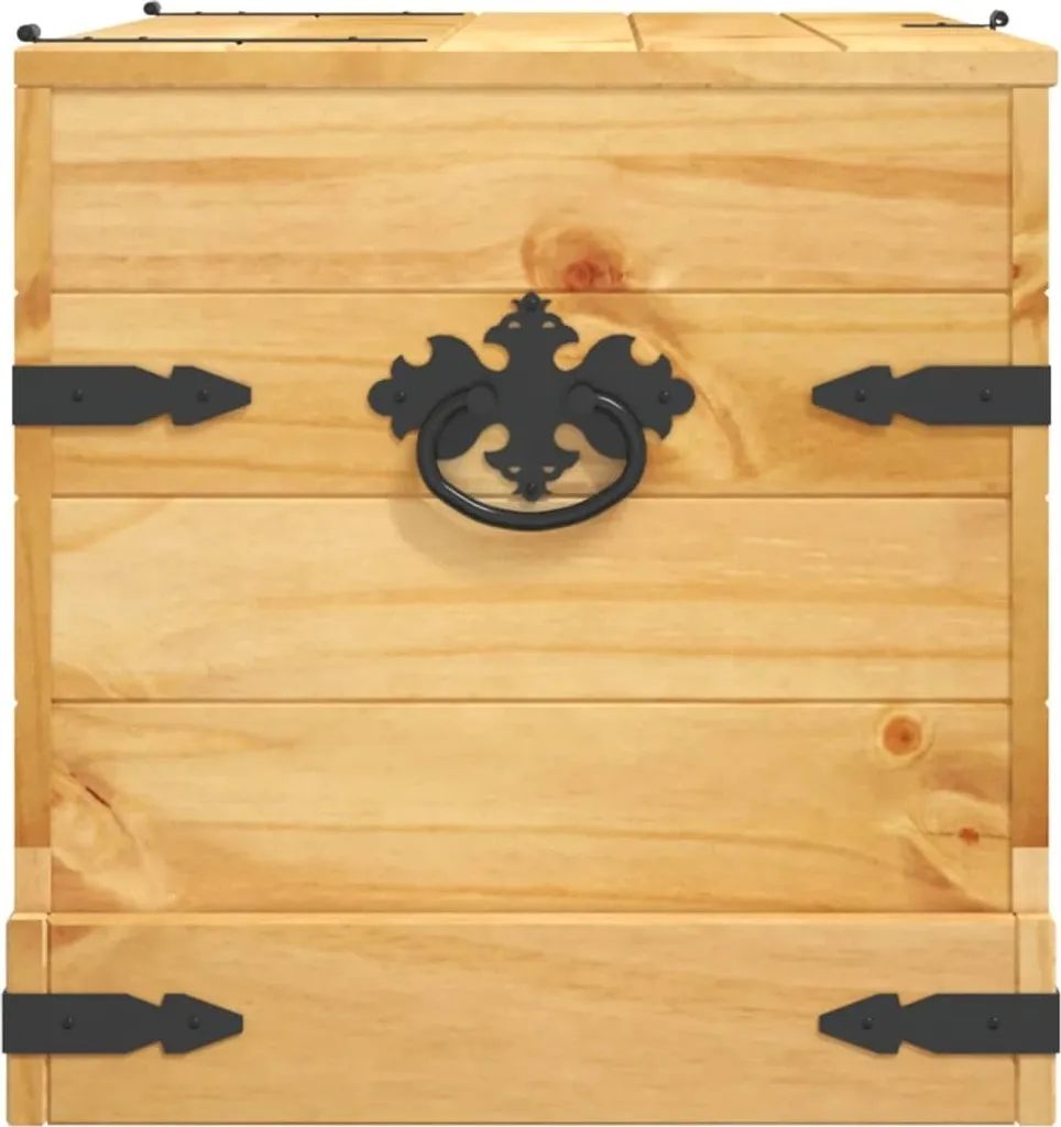 vidaXL Coffre style mexicain en bois de pin massif Corona 91x49x47 cm