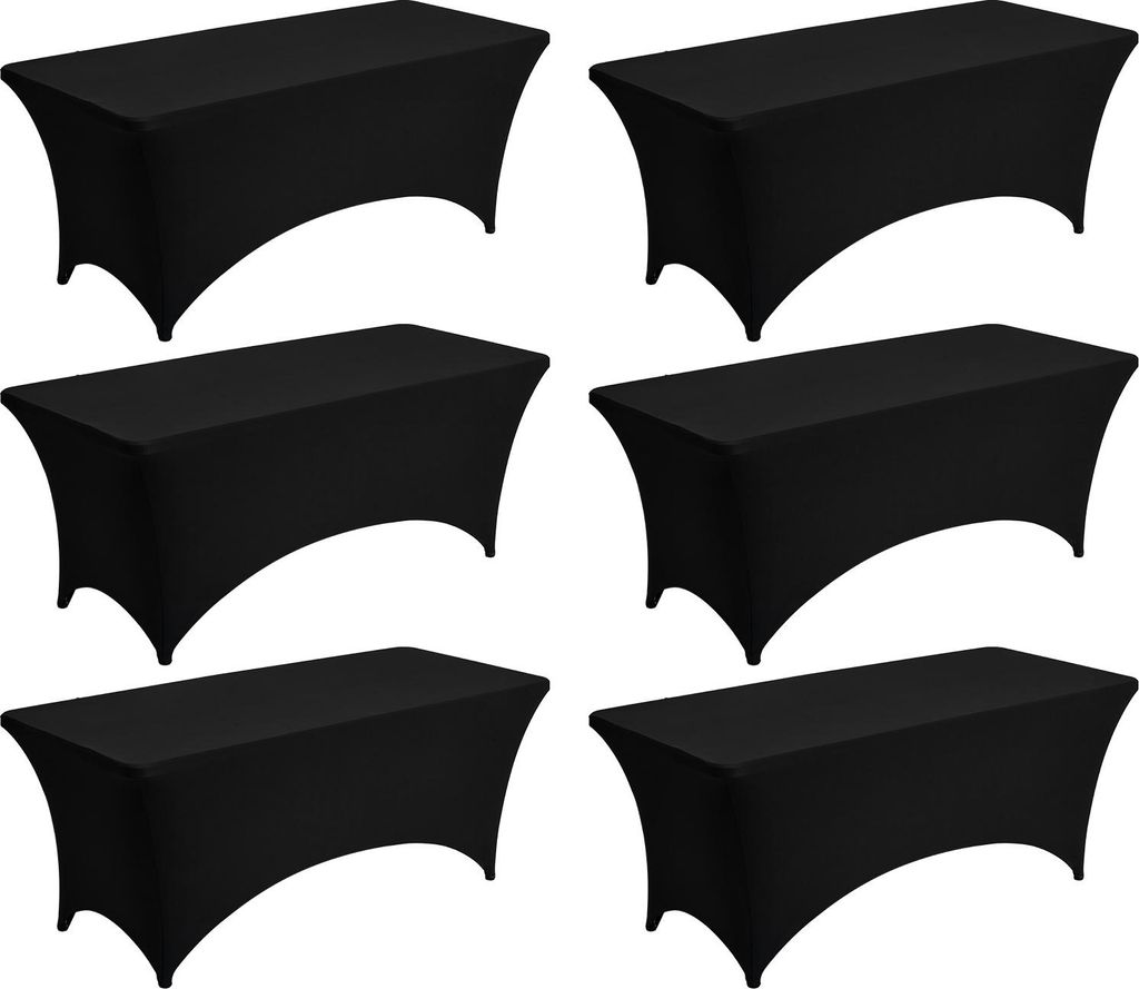 SucceBuy 6 x nappe en Élasthanne stretch (rectangulaire) Image du produit 