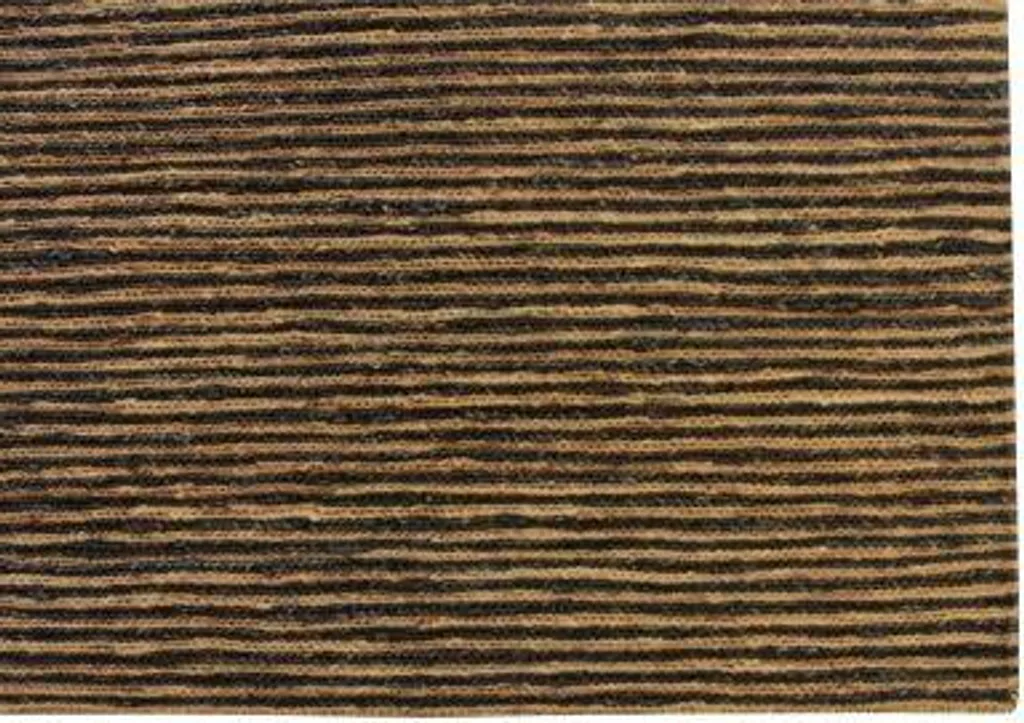 Tapis en Jute Naturel et Noir 120x180 cm - Style Bohème Chic Durable - 6
