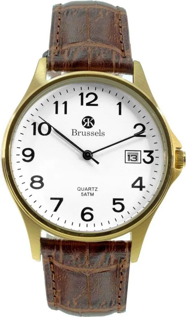 Montre-bracelet RK1998 Rk Brussels Accessoire de Mode Chic en Acier