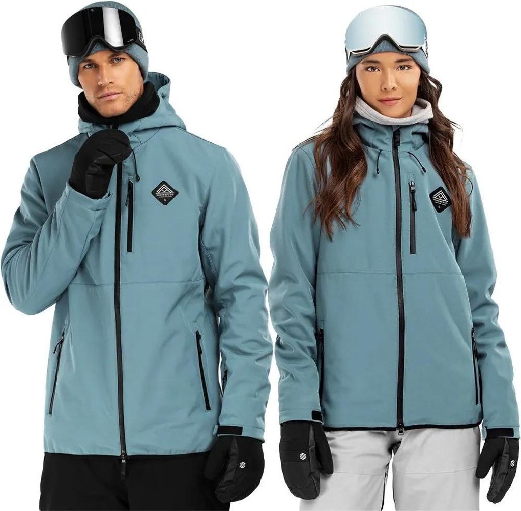 Siroko W2 Beluga Softshelljacke Blau M Herren,Damen Blau M